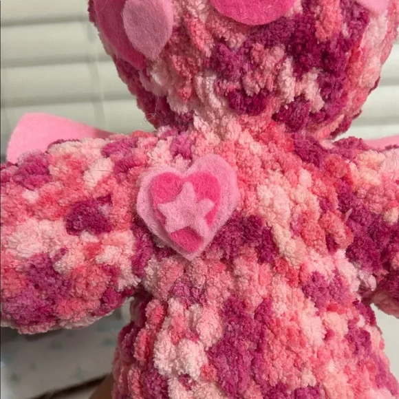 Pink Handmade bunny angel plush - Picture 2 of 5